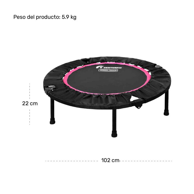 Trampolin Brincol&iacute;n Plegable Aerobics Fitness J... image number null