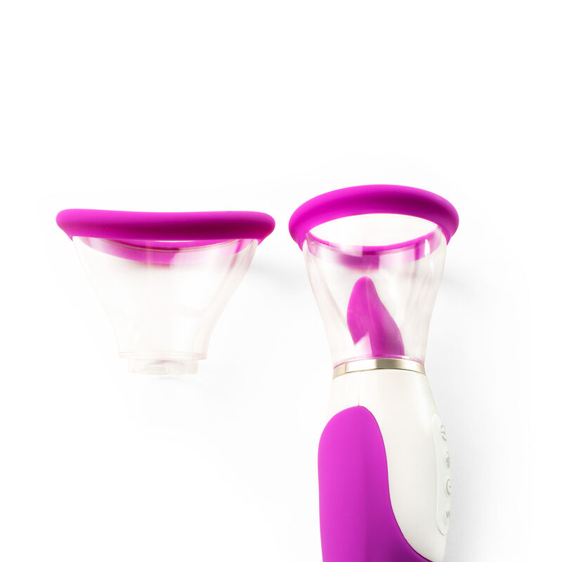 Vibrador Succion Legua Hot Tuti Morado 7Fr 10Vr image number null