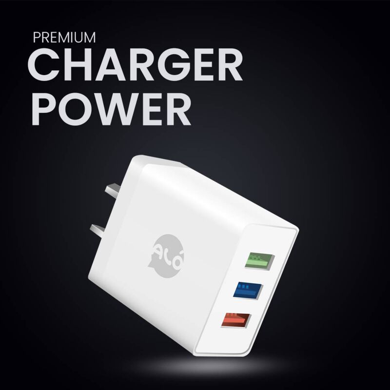 Cargador de Pared  Alo Blanco – Potencia de 15W... image number null