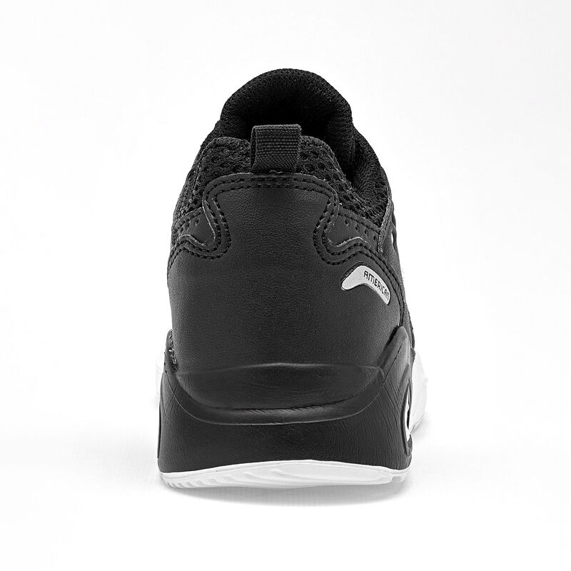 American Fire tenis para ni&ntilde;a negro plata cod 1... image number null