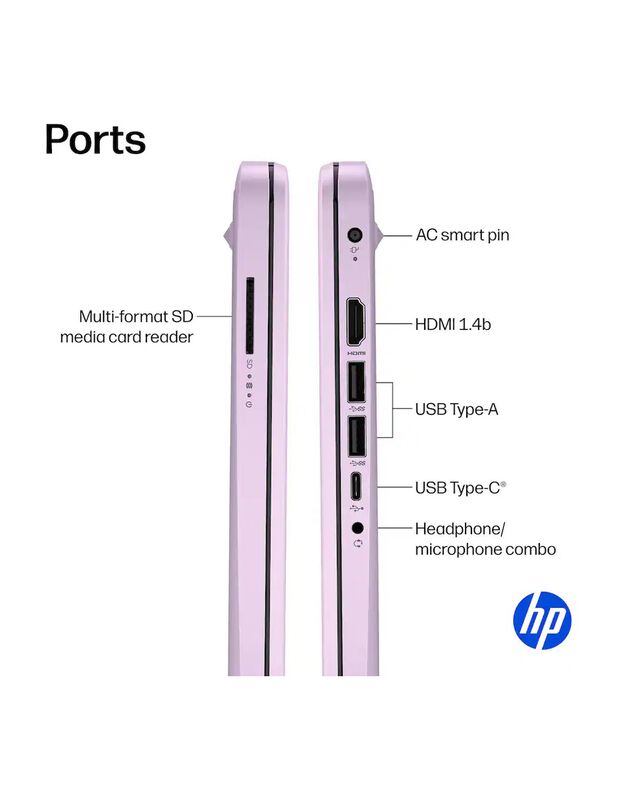 Laptop Hp 14 Dq6104dx 4gb Ram 128gb Ufs Intel N... image number null