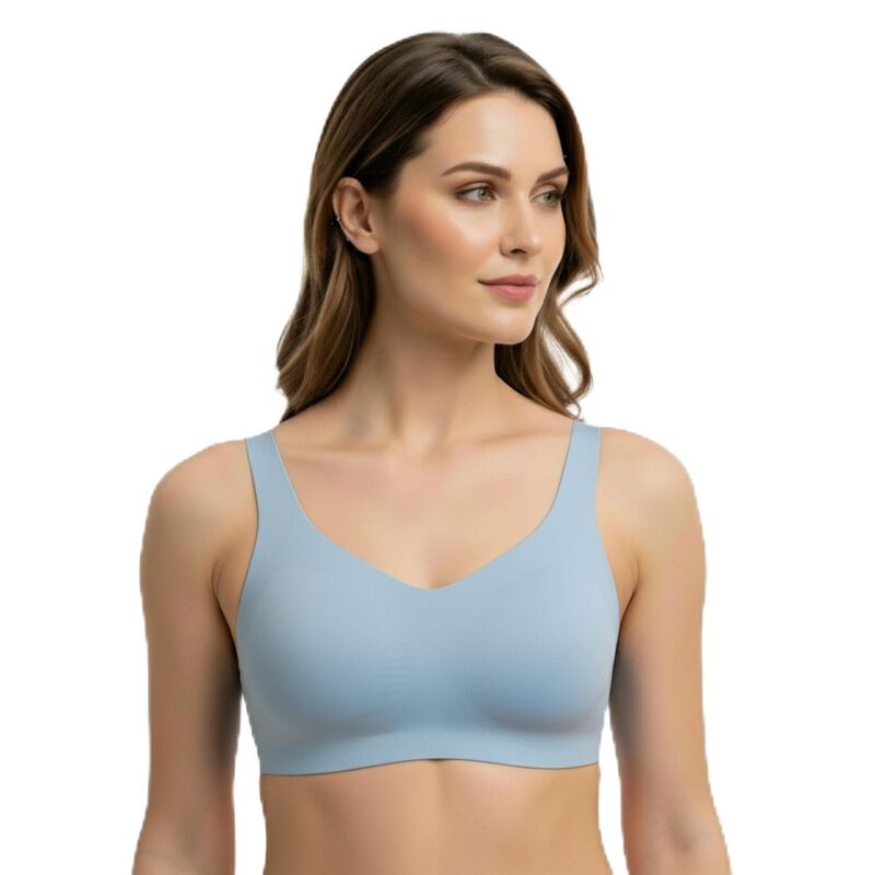 Bralette Fujiyama Sin Aros Xxl Azul Concha image number null