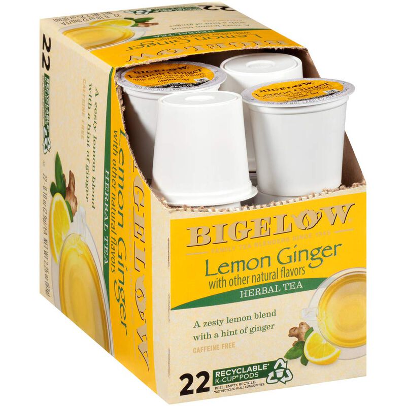 T&eacute; Bigelow Lim&oacute;n Y Jengibre K‑cups 22 Unidades ... image number null