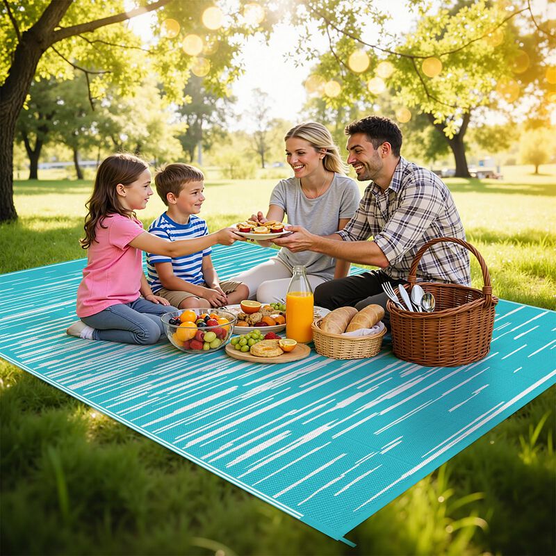 Alfombra Exterior Hebe Impermeable 6' X 9' (183... image number null