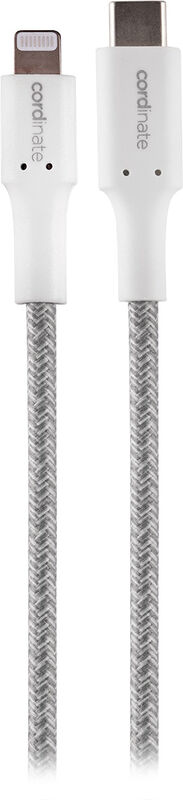 Cable USB-C to Lightning 6ft Gris image number null