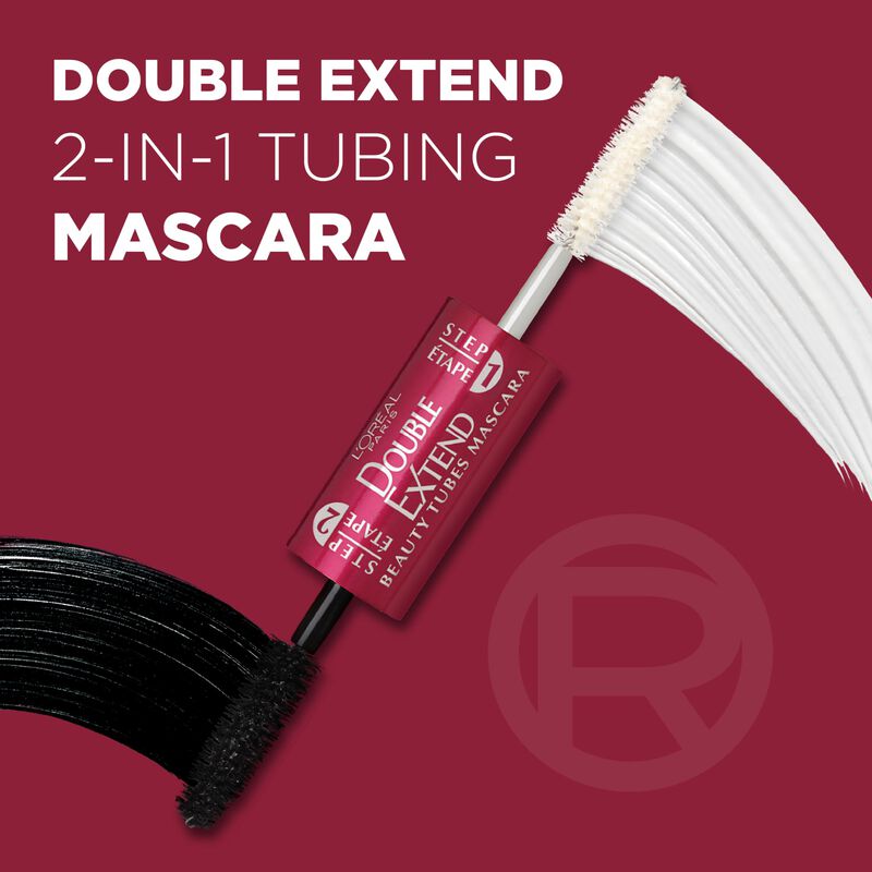 M&aacute;scara L'oreal Paris Con Doble Tubo Alargador,... image number null