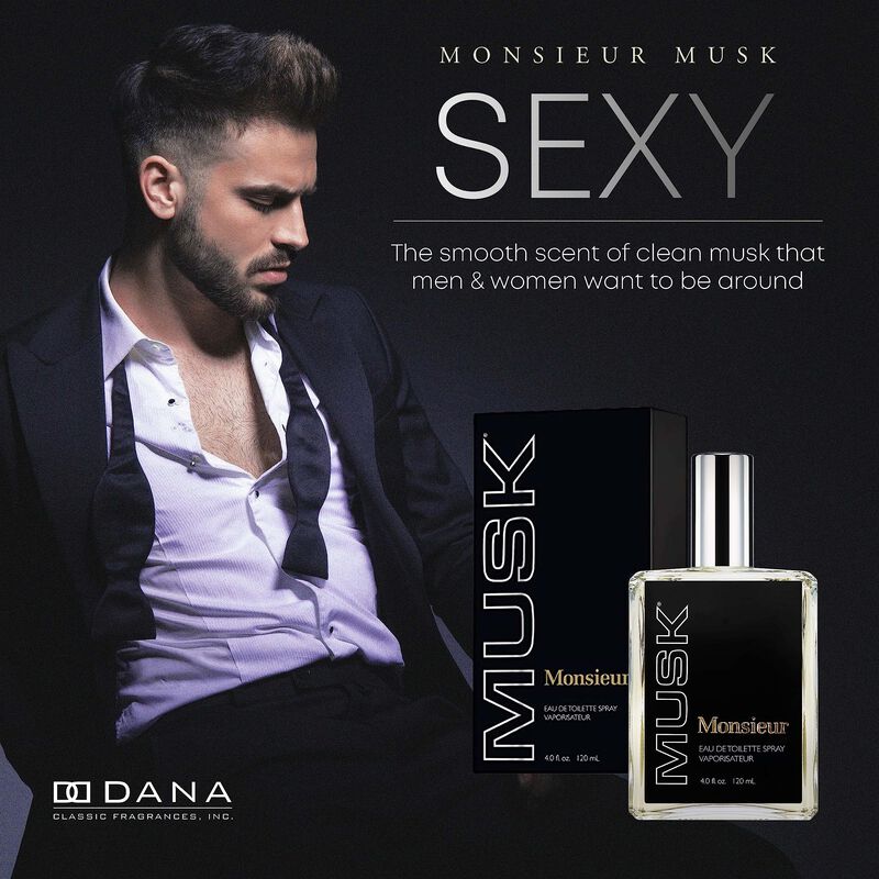 Perfume Dana Monsieur Musk Edt En Aerosol Para ... image number null