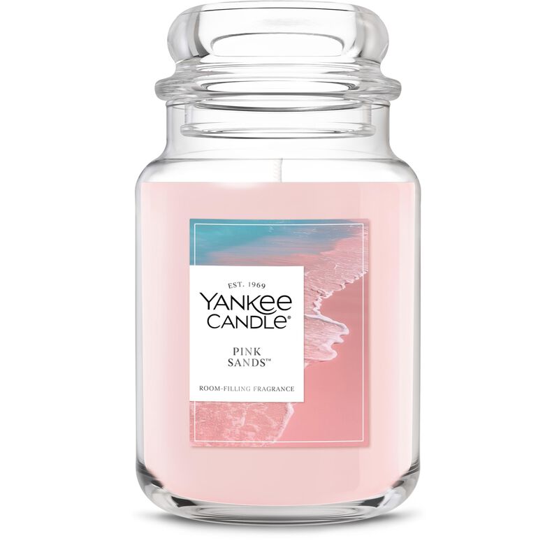 Tarro Grande Con Aroma A Arena Rosa De Candle Y... image number null