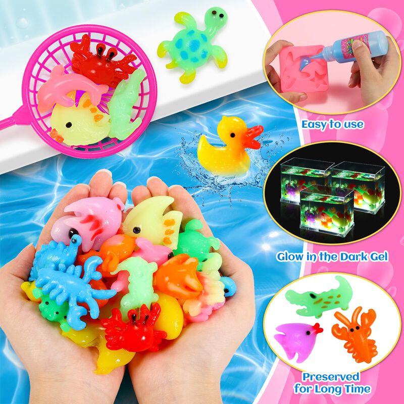 Kit De Juguetes En Gel Aqua Water Para Ni&ntilde;os Md... image number null