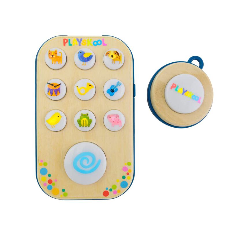 Toy Phone Playskool Gimme-a-ring Con Bot&oacute;n De G... image number null