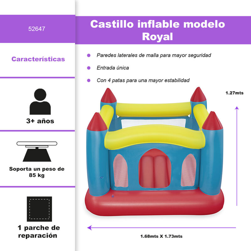 Castillo Inflable Brincolin Infantil Bestway Mu... image number null