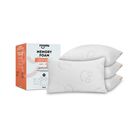 Almohada Roomi 4 Pack Relleno De Memory Foam Altura Ajustable Funda Lavable.