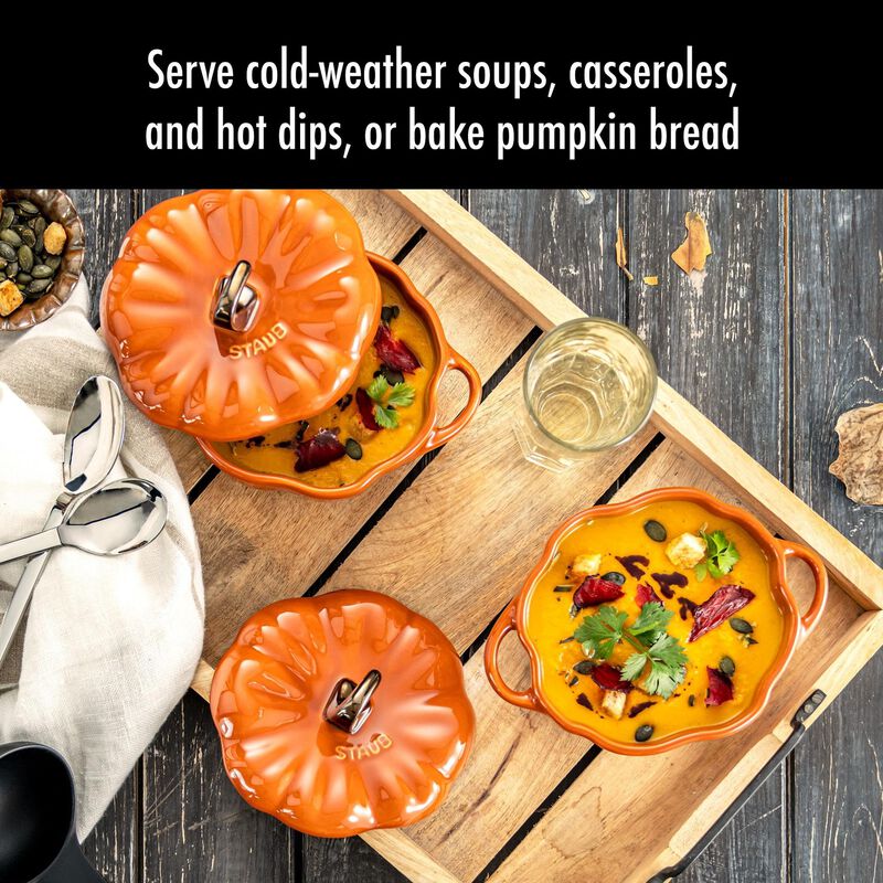 Cazuela Staub Petite Pumpkin 0,75 qt Calabaza N... image number null