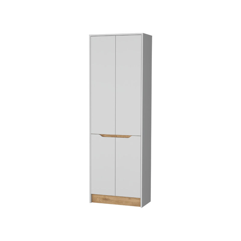 Alacena Soler Blanco Y Macadamia Virtual Mueble... image number null