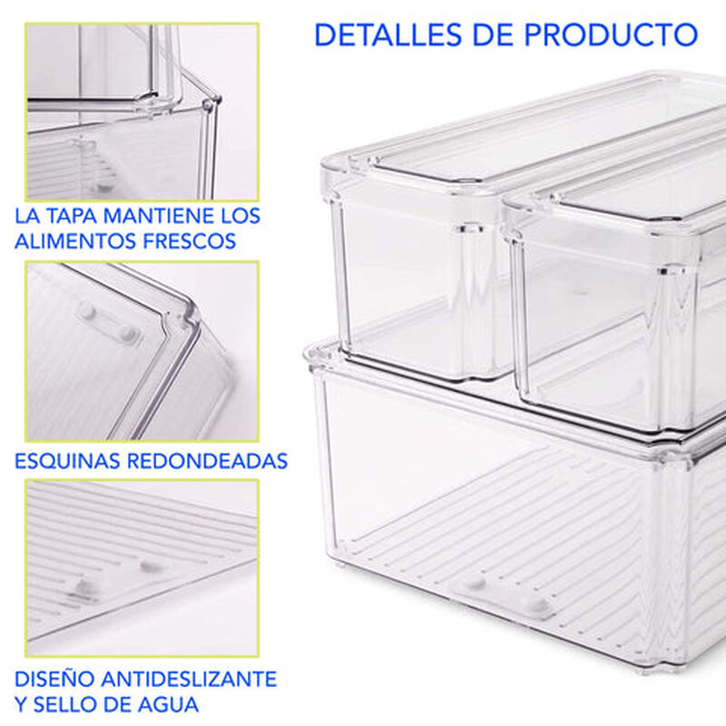 Set Brandtrendy de 12 Organizadores de Plástico... image number null