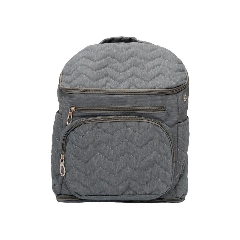 Pañalera Backpack Chiqui Mundo Chic Gris image number null