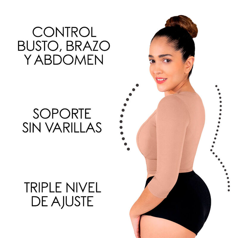 Faja slim top Nude M image number null