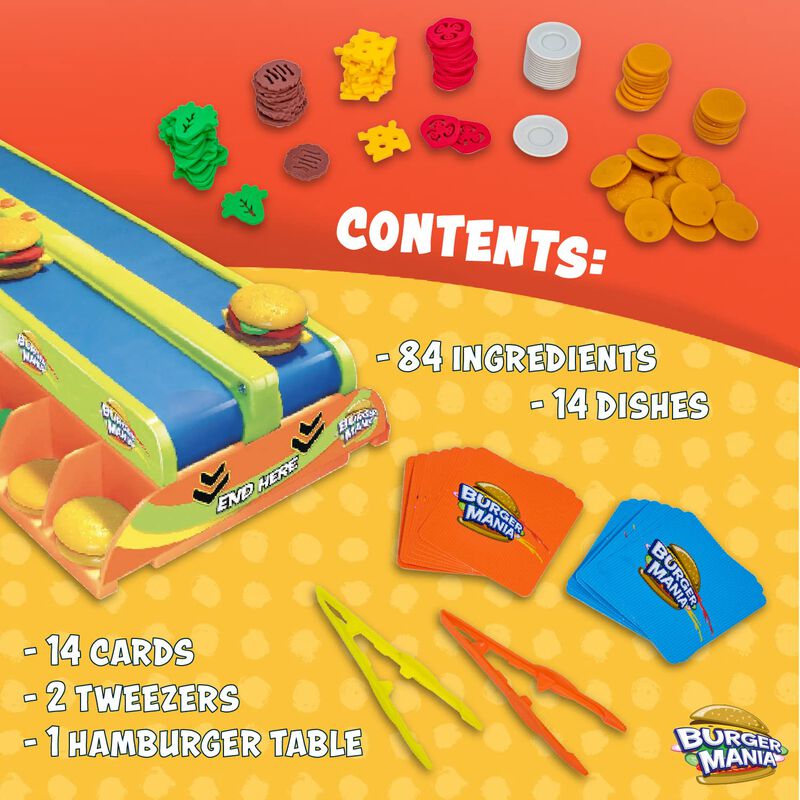 Juego Fotorama Burger Mania Sizzling Build-a-bu... image number null