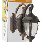 Farol Pared Allegra Lampara Exterior 19w Bronce Tecnolite