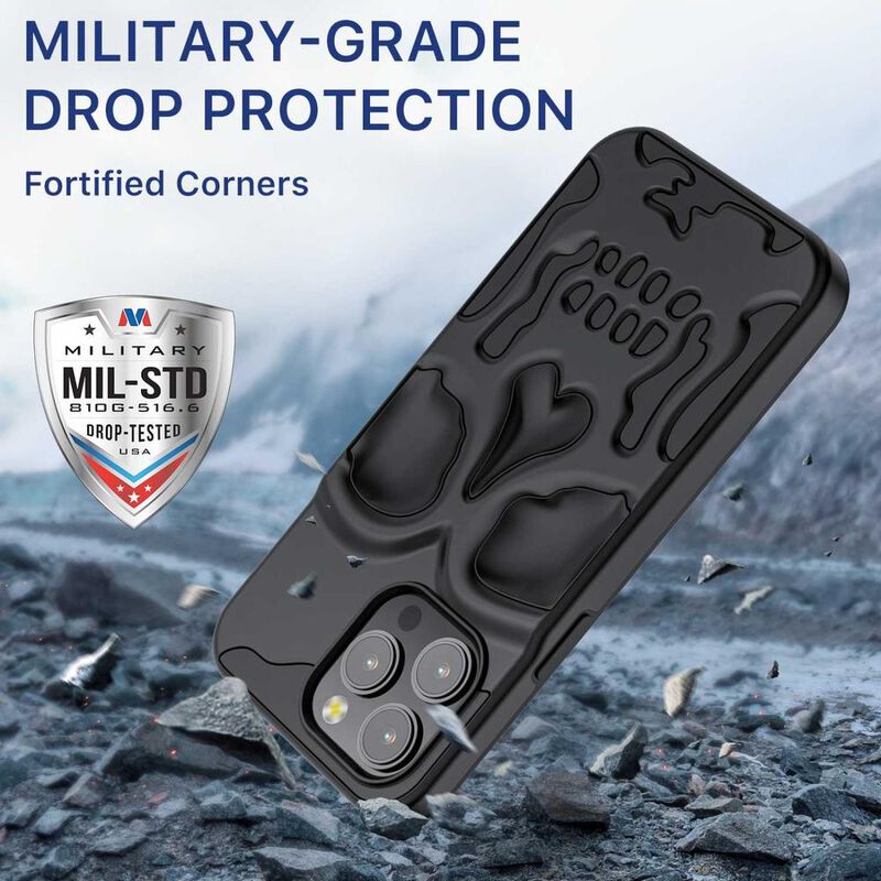 Funda MYBAT Skullcap para iPhone 14 PRO Negra image number null