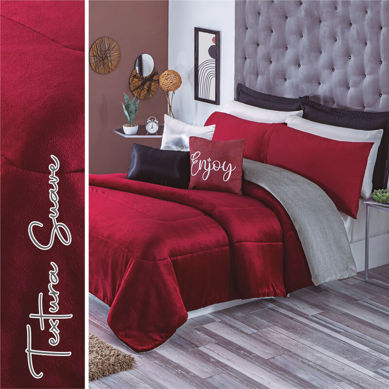 COBERTOR PACHICALIENTITO VINO KS/XL-QS image number null