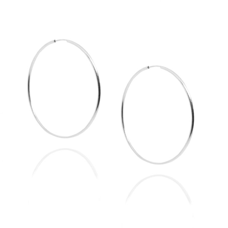 Arracadas de Plata Grandes image number null