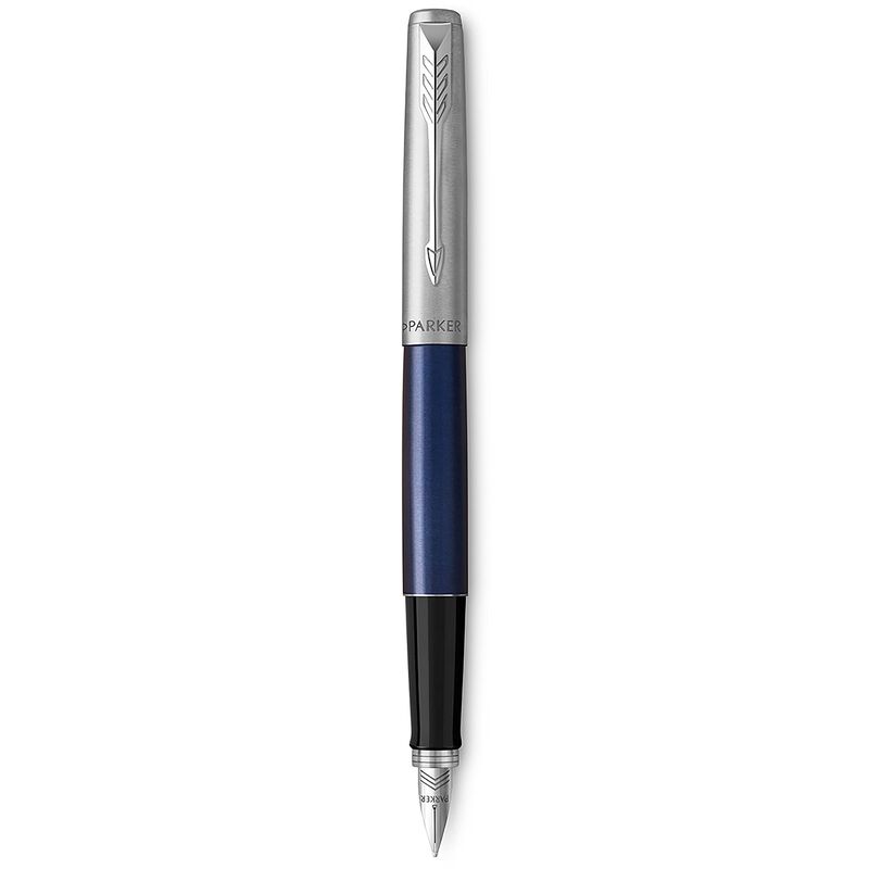 Pluma Estilogr&aacute;fica Parker Jotter Azul Real Con... image number null