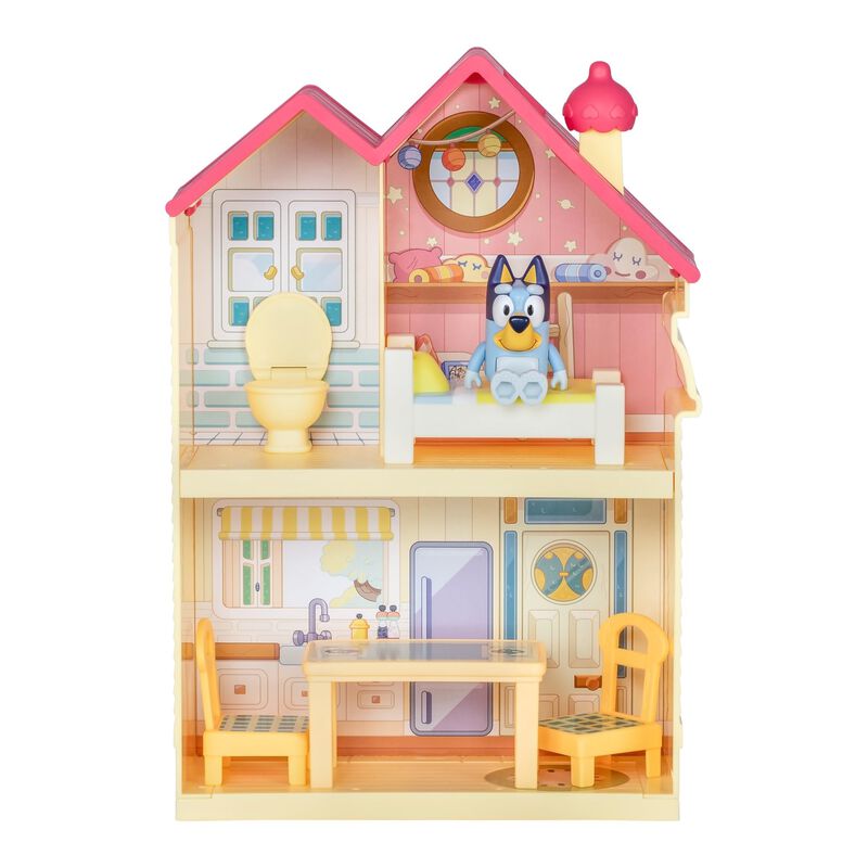 Minicasa Playset Bluey Con Figura Y 5 Piezas De... image number null