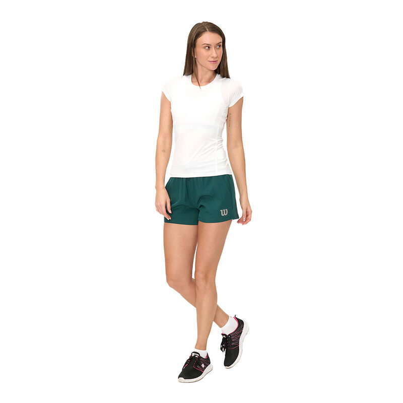 Short Wilson Para Entrenamiento Mujer Verde Osc... image number null