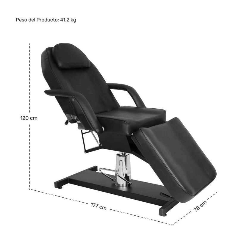 Silla Faciales Cama Camilla Sill&oacute;n Spa Masaje H... image number null