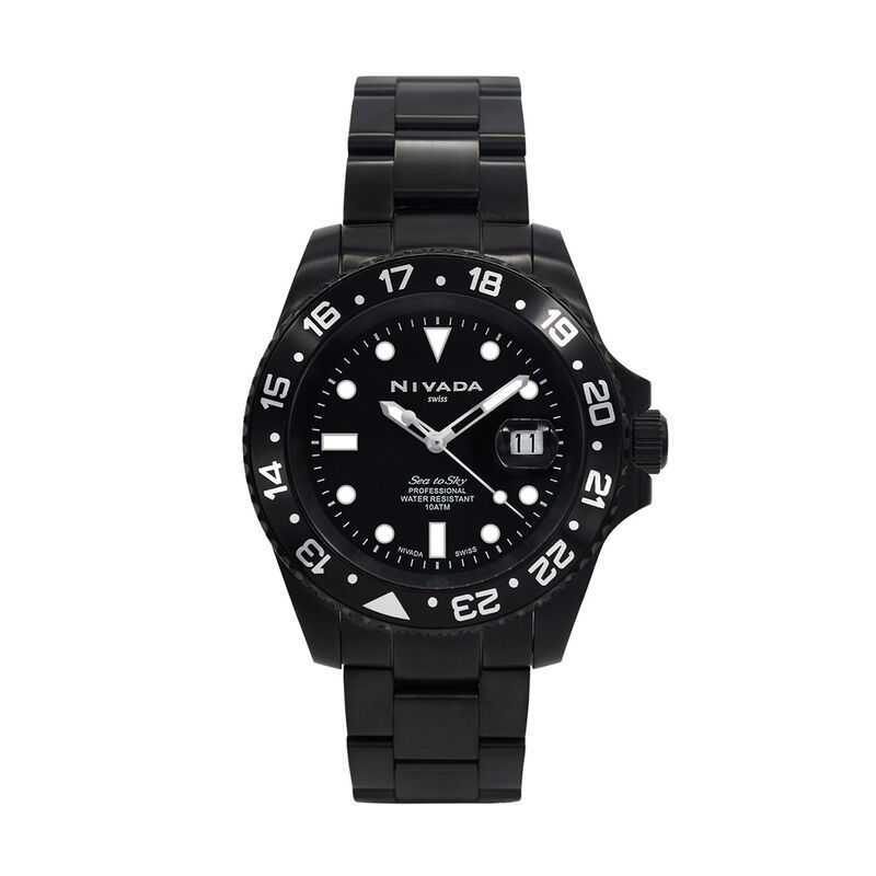 Reloj Nivada SwissMaster Cab Pvd/Pvd Carat Negr... image number null