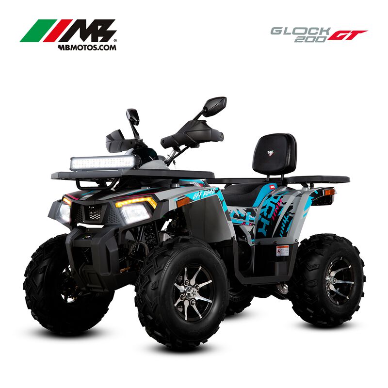 Cuatrimoto Mb Motos Glock 200 Azul image number null