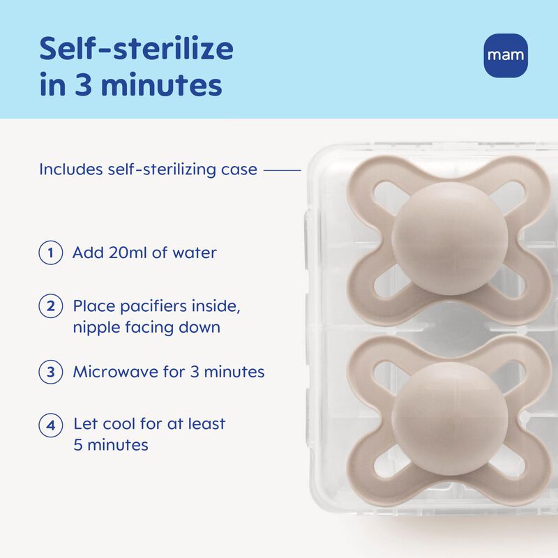 Chupete Mam Original Start 0-3 meses Skin Soft ... image number null