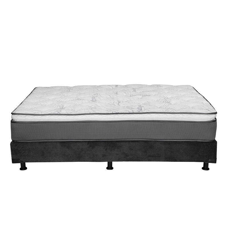 Colch&oacute;n Matrimonial Prestige + Box + 2 Almohada... image number null