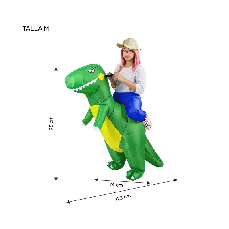 Disfraz Dinosaurio Traje Inflable Montable Jura... image number null