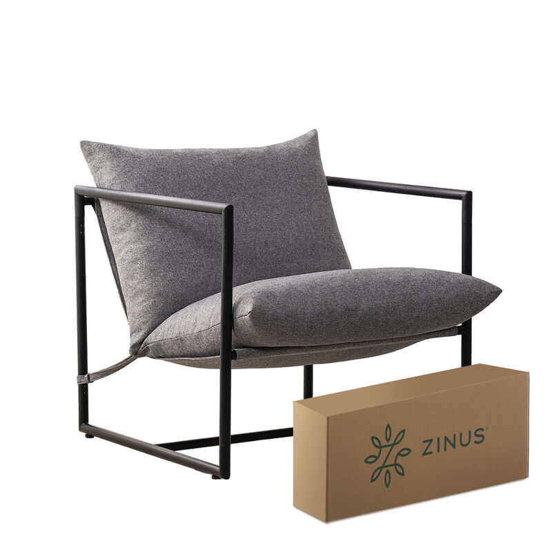 Zinus | Silla De Metal Zinus Aidan Con Cojines ... image number null
