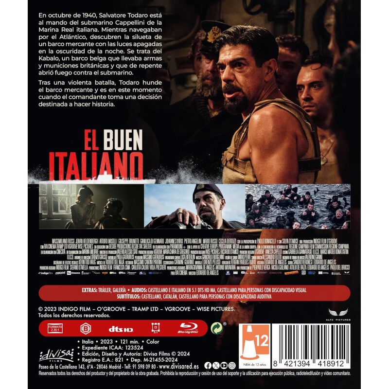 El Buen Italiano [Blu-ray] (2023) Comandante image number null