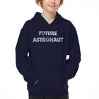 Sudadera Con Capucha Word Art Para Ni&ntilde;o - Future Astronaut - Azul Marino