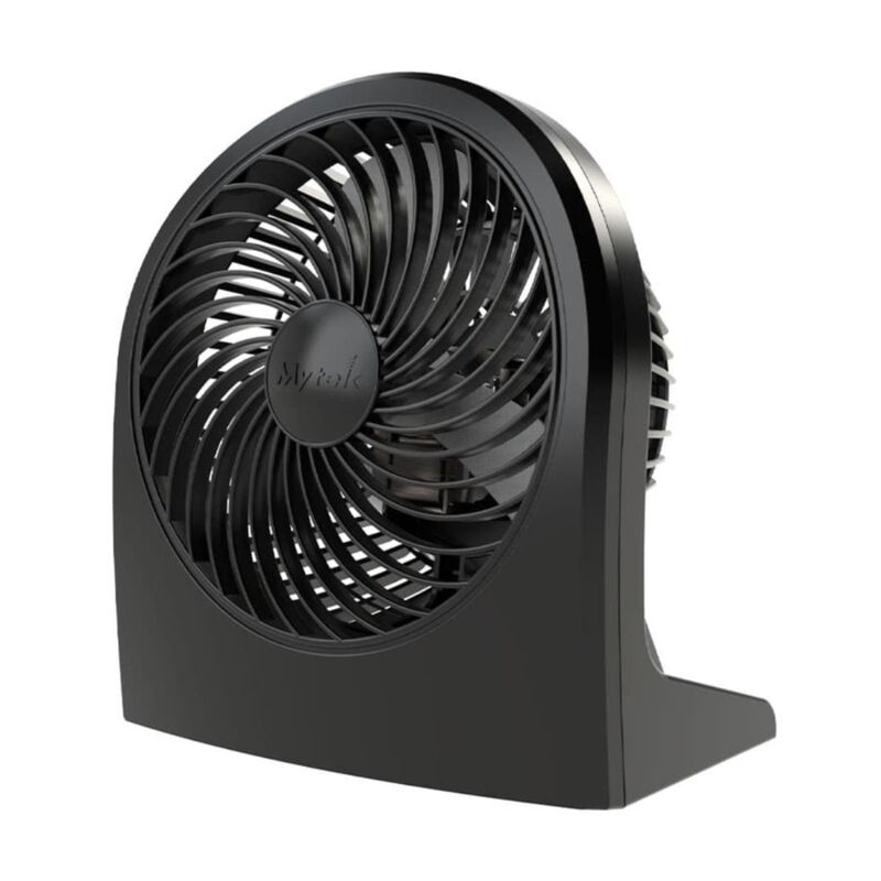 Ventilador De Escritorio O Piso Plastico Negro ... image number null