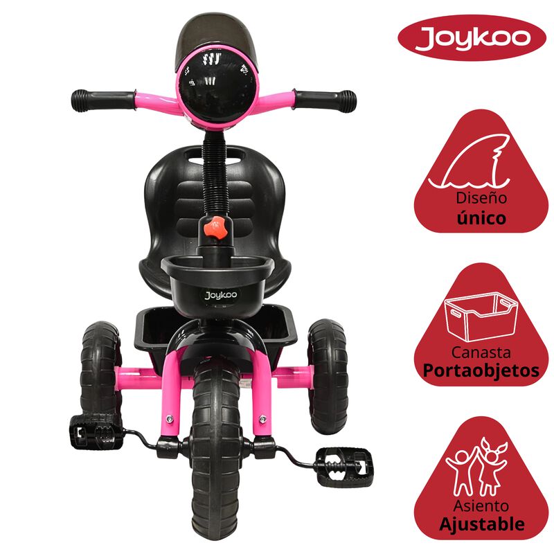 Triciclo para Ni&ntilde;os Torreta con Luz y Sonido Ru... image number null