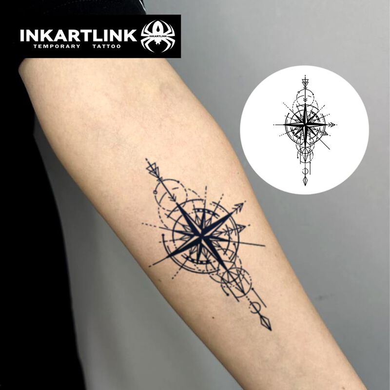 Tatuajes Temporales Inkartlink Realistas Imperm... image number null
