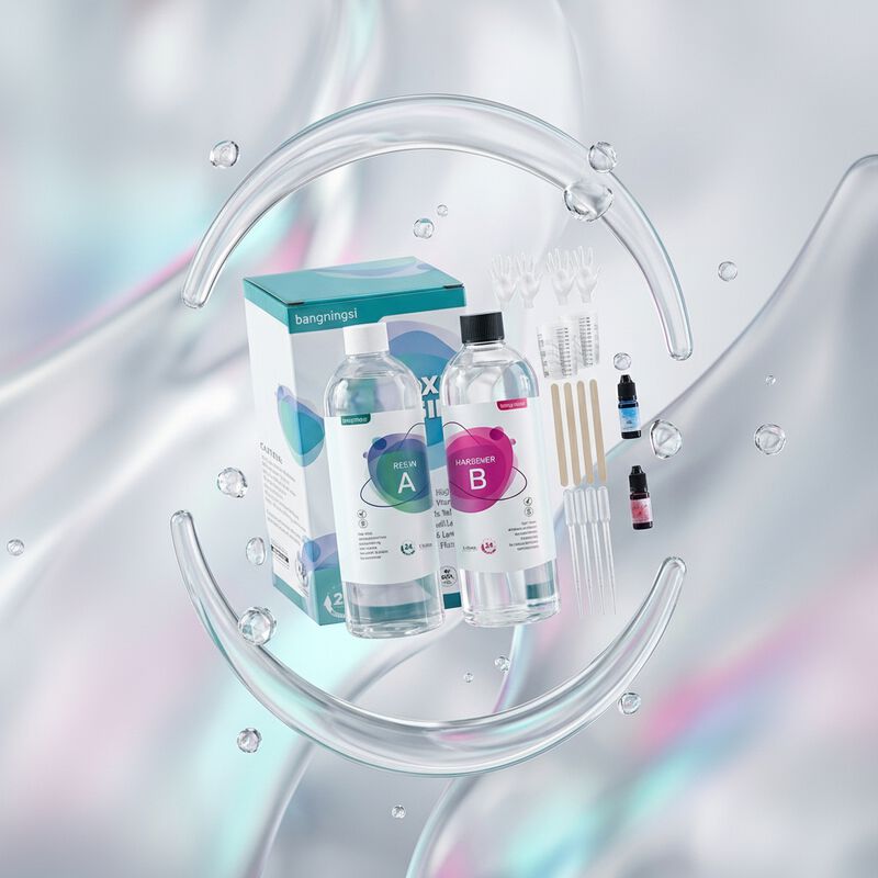 Resina Ep&oacute;xica Alta Transparencia 946 Ml 1:1 Di... image number null