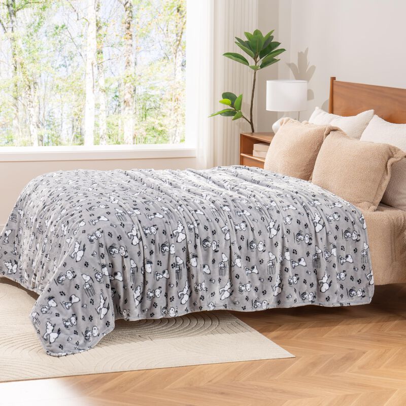 Manta De Felpa Berkshire Blanket Peanuts&reg; Velve... image number null