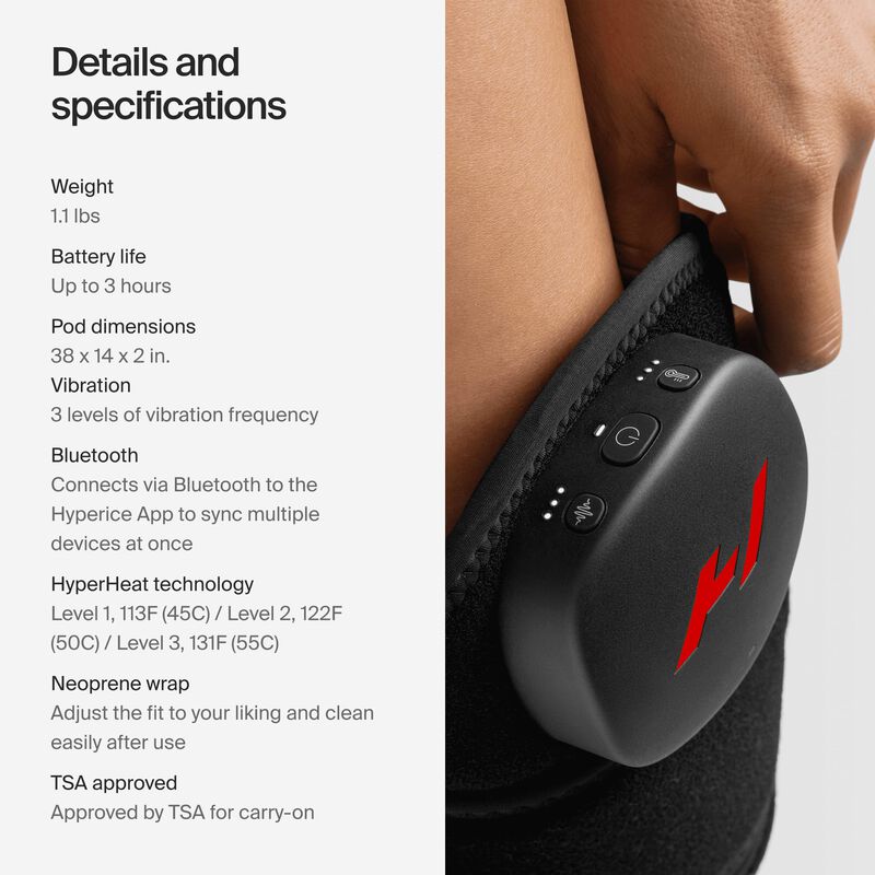 Envoltura Heat + Vibration Hyperice Venom De 2 ... image number null