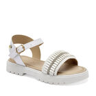 Celex sandalia para ni&ntilde;a blanco cod 141161-D