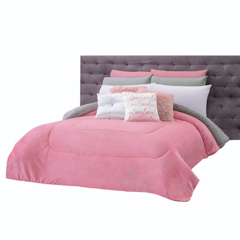 COBERTOR PACHICALIENTITO ROSA KS/XL-QS image number null