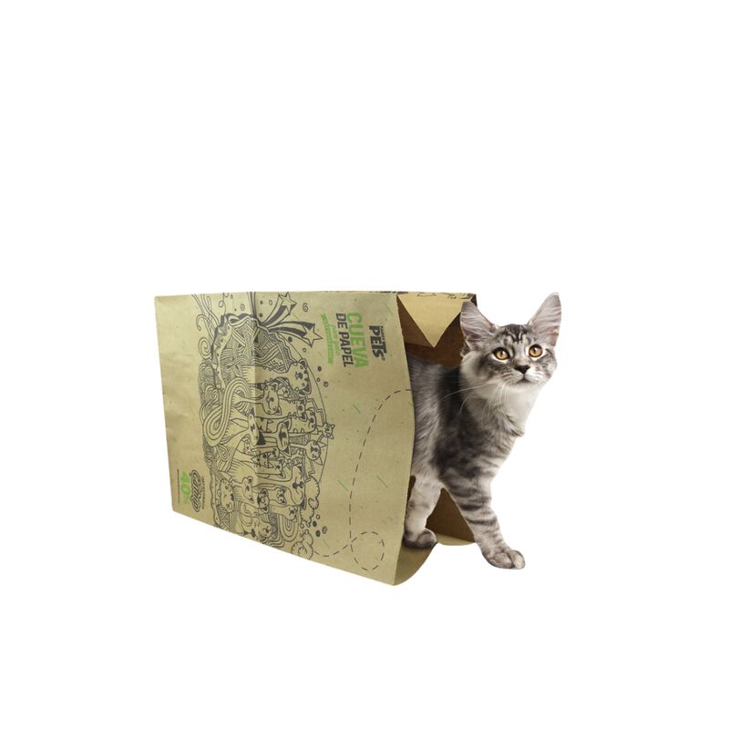 Fancy Pets Cueva De Papel Con Catnip Para Gato ... image number null