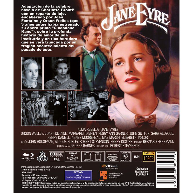 Alma Rebelde1943 (blu-ray.r) Jane Eyre image number null