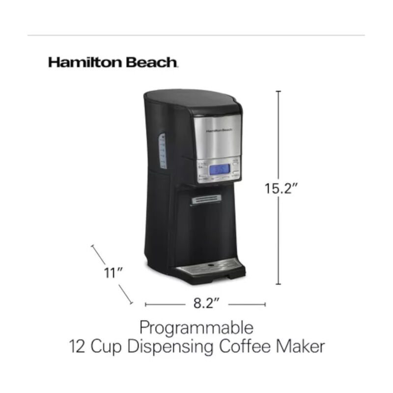 Cafetera Programable Hamilton Beach Brewstation... image number null