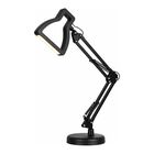 L&aacute;mpara Led De Escritorio Ajustable Con Brazo Articulado Usb Negro Bluelander